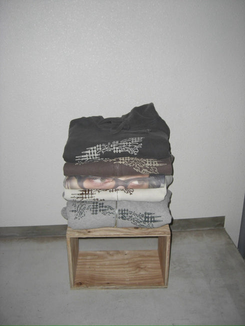 LOGO WASHED HOODIE -CHARCOAL- *Last1